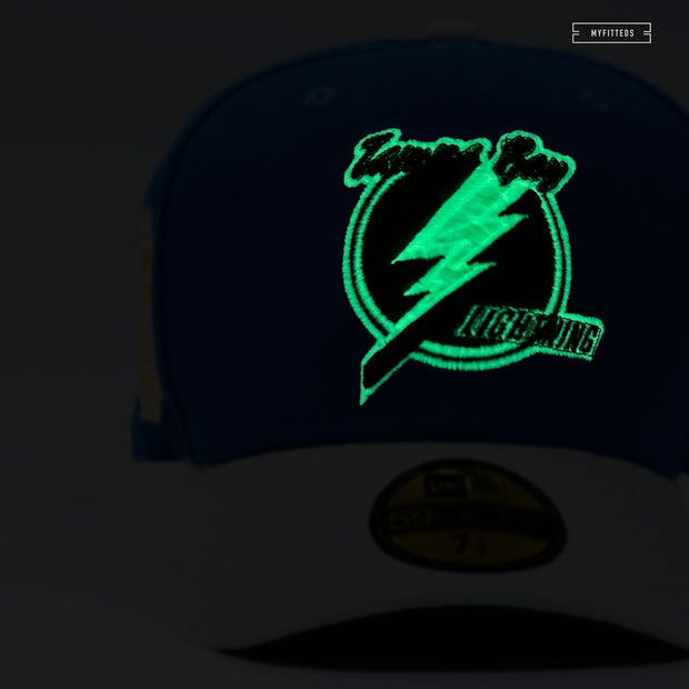 TAMPA BAY LIGHTNING 20TH ANNIVERSARY REVERSE RETRO NEW ERA FITTED CAP