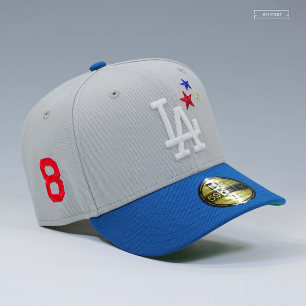 LOS ANGELES DODGERS KOBE VI PROTRO DODGERS INSPIRED TRI-STAR 8 NEW ERA FITTED CAP