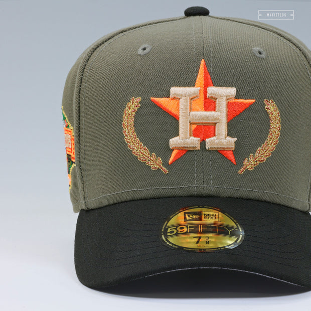 HOUSTON ASTROS 2022 WORLD SERIES CHAMPIONS TRAVIS SCOTT INSPIRED NEW ERA FITTED CAP