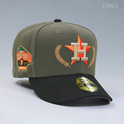 HOUSTON ASTROS 2022 WORLD SERIES CHAMPIONS TRAVIS SCOTT INSPIRED NEW ERA FITTED CAP