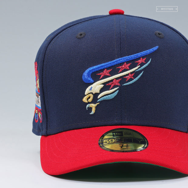WASHINGTON CAPITALS SCREAMING EAGLE TRACE OVECHKIN NHL GOALS LEADER NEW ERA CAP