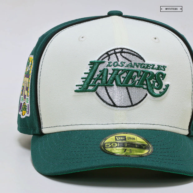LOS ANGELES LAKERS 75TH ANNIVERSARY NEW ERA FITTED CAP