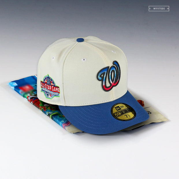 WASHINGTON NATIONALS 2018 ALL STAR GAME SUPER MARIO WONDER CARDS NEW ERA FITTED HAT