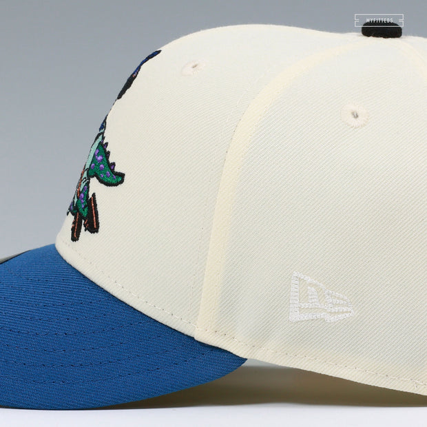 RANCHO CUCAMONGA QUAKES 30 SEASONS TREMOR THE RALLYSAURUS NEW ERA FITTED CAP