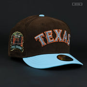 TEXAS RANGERS 2019 FINAL SEASON "HOLES" NEW ERA FITTED CAP