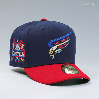 WASHINGTON CAPITALS SCREAMING EAGLE TRACE OVECHKIN NHL GOALS LEADER NEW ERA CAP
