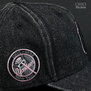 NEW YORK YANKEES 50TH YEAR ACID WASHED DENIM ELITE SERIES NEW ERA FITTED CAP