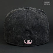 NEW YORK YANKEES 50TH YEAR ACID WASHED DENIM ELITE SERIES NEW ERA FITTED CAP