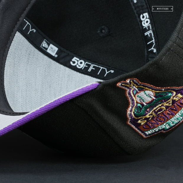 ARIZONA DIAMONDBACKS 1998 INAUGURAL SEASON "EXPLODING AVIAN" NEW ERA HAT