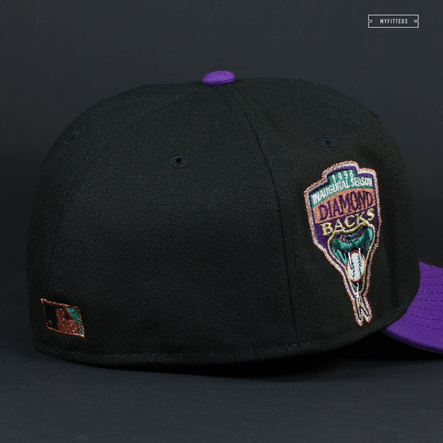 ARIZONA DIAMONDBACKS 1998 INAUGURAL SEASON "EXPLODING AVIAN" NEW ERA HAT