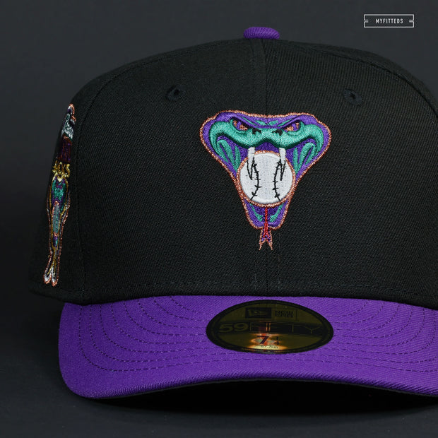 ARIZONA DIAMONDBACKS 1998 INAUGURAL SEASON "EXPLODING AVIAN" NEW ERA HAT