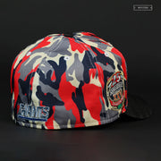 NEW YORK GIANTS 25TH ANNIVERSARY ROWB & JACQUARD CAMO NEW ERA FITTED CAP