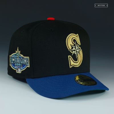 SEATTLE MARINERS 2001 ALL STAR GAME NES SPORTS SET NEW ERA FITTED CAP