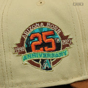 ARIZONA DIAMONDBACKS 25TH ANNIVERSARY "TEAL ARCHES" NEW ERA FITTED CAP