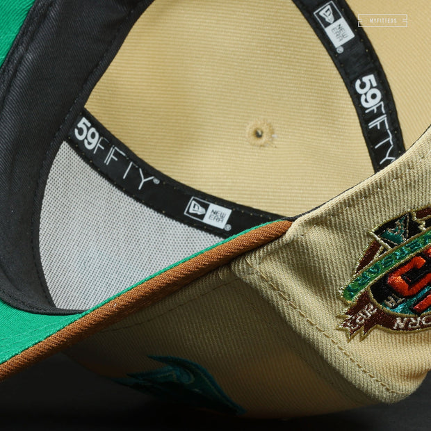 ARIZONA DIAMONDBACKS 25TH ANNIVERSARY "TEAL ARCHES" NEW ERA FITTED CAP