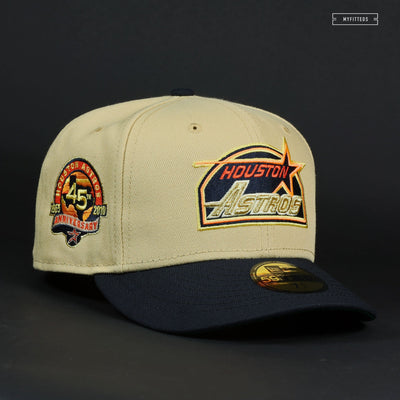 HOUSTON ASTROS 45TH ANNIVERSARY "OLD GOLD" OTC NEW ERA FITTED CAP