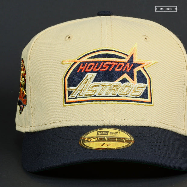 HOUSTON ASTROS 45TH ANNIVERSARY "OLD GOLD" OTC NEW ERA FITTED CAP