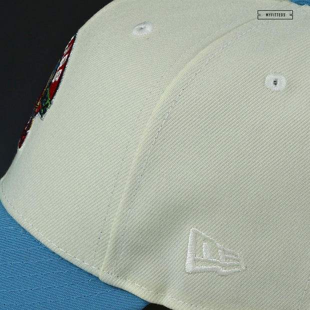 SPRINGFIELD CARDINALS 20TH ANNIVERSARY OFF WHITE NEW ERA FITTED CAP