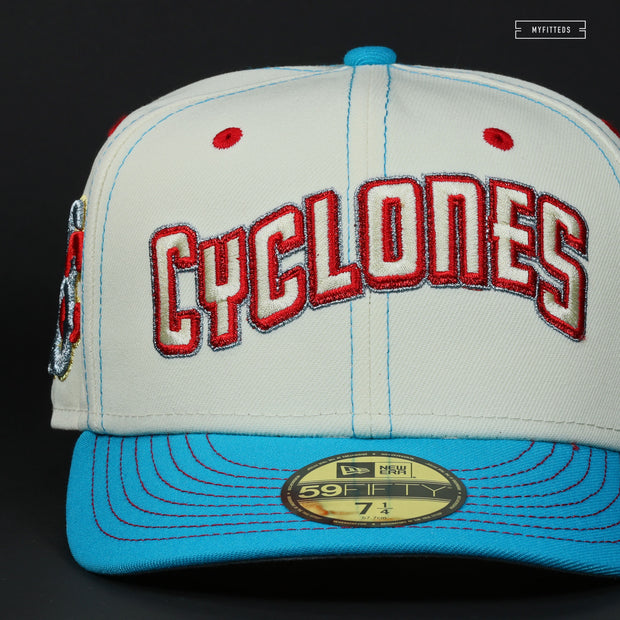BROOKLYN CYCLONES "CONEY ISLAND BOARDWALK EATS" OFF WHITE NEW ERA HAT