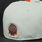 NEW YORK METS SHEA STADIUM FLUSHING, NY 40TH ANNIVERSARY OFF WHITE NEW ERA HAT