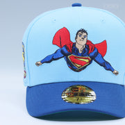 SUPERMAN™ 2025 METROPOLIS METEORS™ METROPOLIS CITY OF TOMORROW™ SKY NEW ERA FITTED CAP