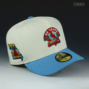 SPRINGFIELD CARDINALS 20TH ANNIVERSARY OFF WHITE NEW ERA FITTED CAP
