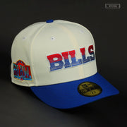 BUFFALO BILLS 1992 NFL PRO BOWL "THE DUO" THOMAS & KELLY NEW ERA FITTED CAP