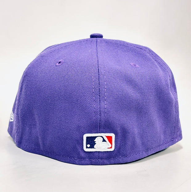 ARIZONA DIAMONDBACKS 2001 WORLD SERIES RETRO MAUVE NEW ERA FITTED CAP