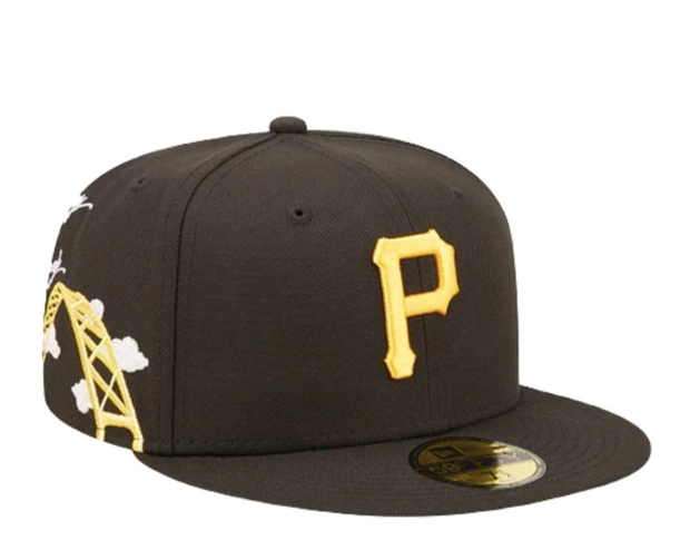 PITTSBURGH PIRATES CLOUD ICON NEW ERA FITTED HAT
