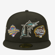 FLORIDA MARLINS HISTORIC CHAMPS NEW ERA FITTED CAP