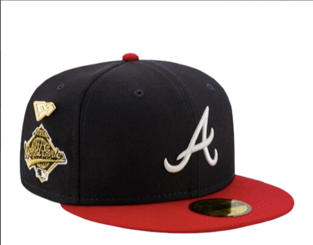 ATLANTA BRAVES 1995 WORLD SERIES NEW ERA FITEED CAP