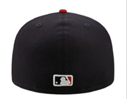 ATLANTA BRAVES 1995 WORLD SERIES NEW ERA PIN CLASSIC WOOL NEW ERA FITTED CAP