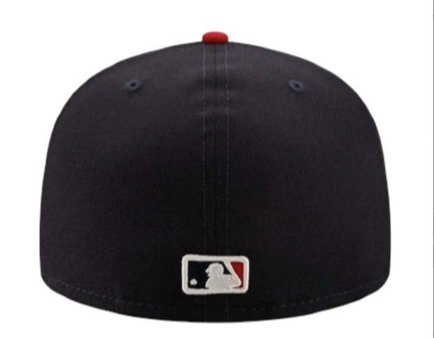 ATLANTA BRAVES 1995 WORLD SERIES NEW ERA PIN CLASSIC WOOL NEW ERA FITTED CAP