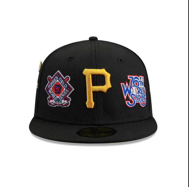 PITTSBURGH PIRATES HISTORIC WORLD CHAMPIONS NEW ERA FITTED CAP
