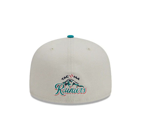 SEATTLE MARINERS X TACOMA RAINIERS "FARM TEAM" NEW ERA FITTED CAP