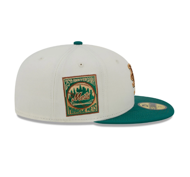 NEW YORK METS "MIRACLE METS" NEW ERA FITTED CAP