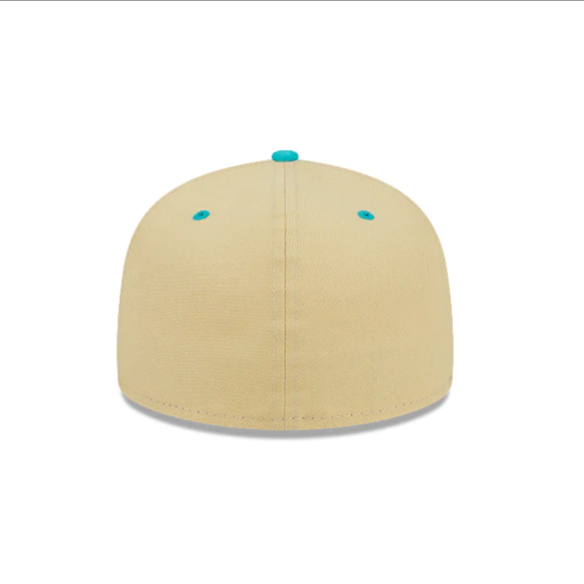 MEMPHIS GRIZZLIES TAN / CALYPSO GREEN 59FIFTY DAY NEW ERA HAT