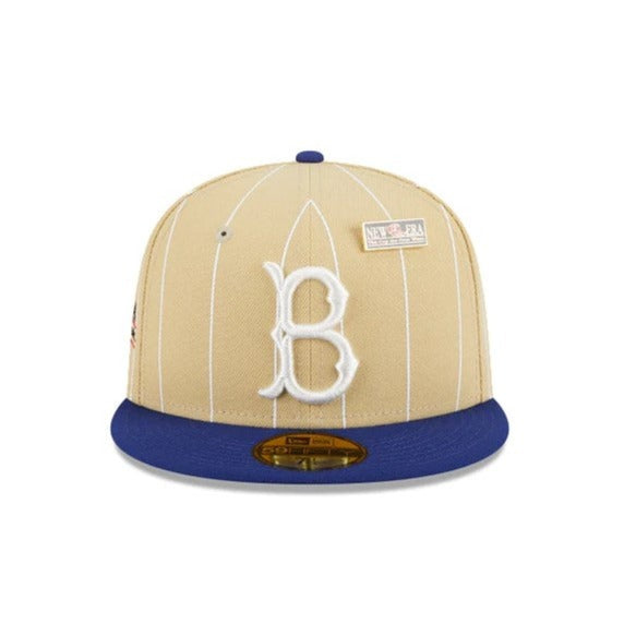 BROOKLYN DODGERS PINSTRIPE 59FIFTY DAY NEW ERA FITTED CAP