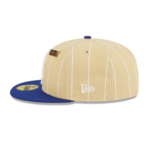 BROOKLYN DODGERS PINSTRIPE 59FIFTY DAY NEW ERA FITTED CAP