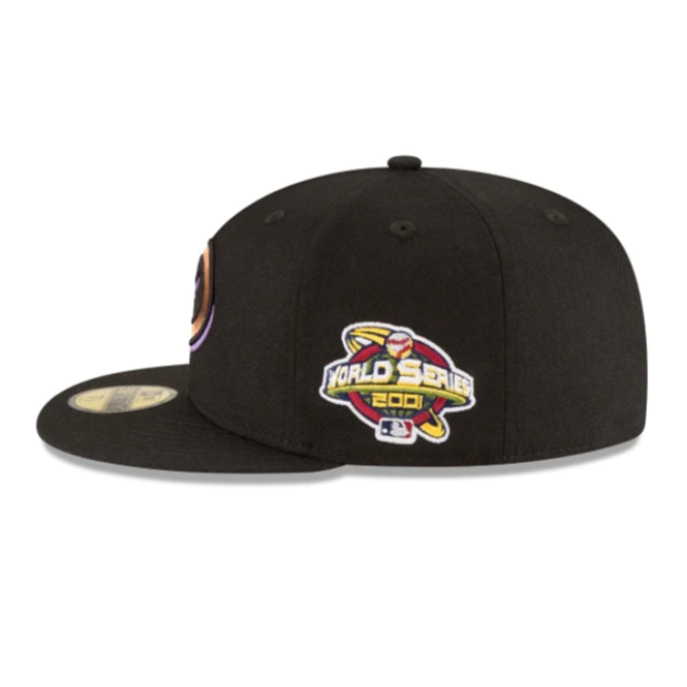 ARIZONA DIAMONDBACKS 2001 WORLD SERIES GAME NEW ERA FITTED CAP