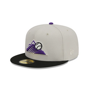 COLORADO ROCKIES X FRESNO GRIZZLIES "FARM TEAM" NEW ERA FITTED HAT