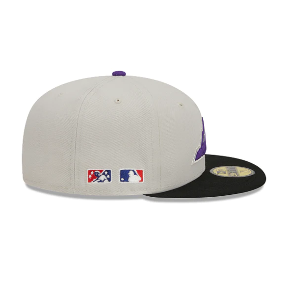 COLORADO ROCKIES X FRESNO GRIZZLIES "FARM TEAM" NEW ERA FITTED HAT