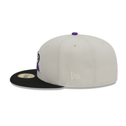 COLORADO ROCKIES X FRESNO GRIZZLIES "FARM TEAM" NEW ERA FITTED HAT