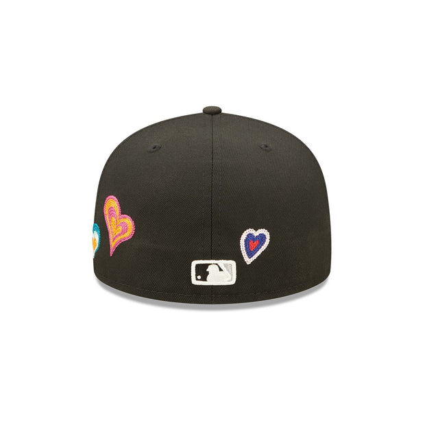 CHICAGO WHITE SOX CHAIN STITCH HEART NEW ERA FITTED CAP