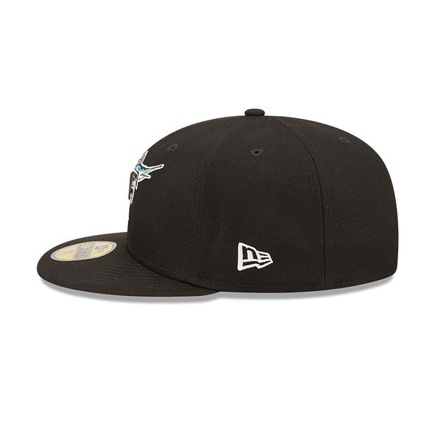 FLORIDA MARLINS BLOOMING NEW ERA FITTED CAP