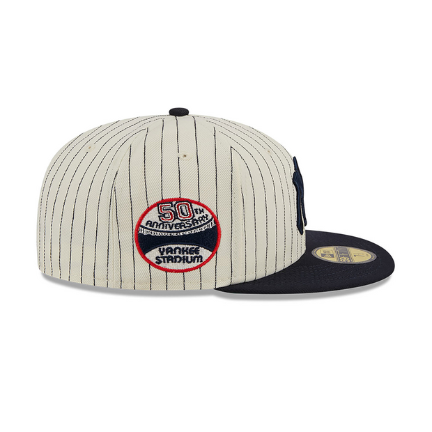 NEW YORK YANKESS 50TH ANNIVERSARY NEW ERA FITTED CAP