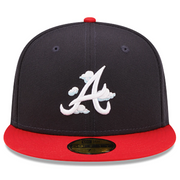 ATLANTA BRAVES COMIC CLOUD NEW ERA FITTED HAT