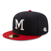 MILWAUKEE BRAVES LOGO HISTORY NEW ERA FITTED CAP