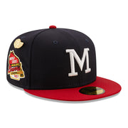 MILWAUKEE BRAVES LOGO HISTORY NEW ERA FITTED CAP