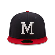 MILWAUKEE BRAVES LOGO HISTORY NEW ERA FITTED CAP